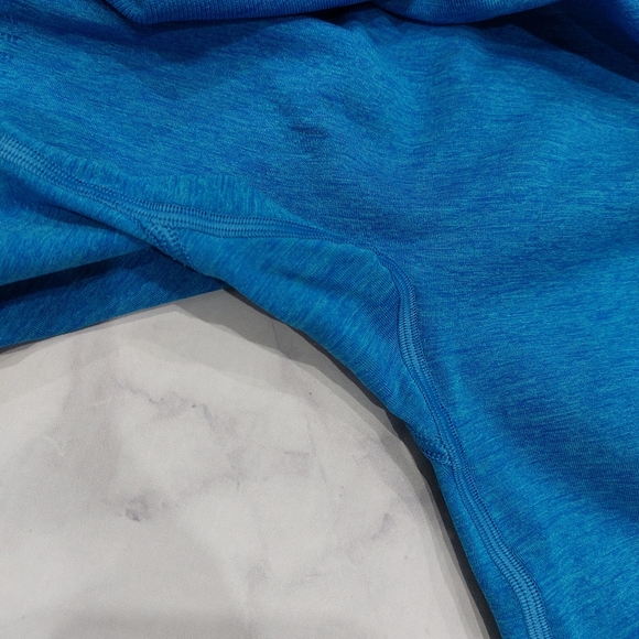Alphalete Blue Seamless Biker Shorts Medium - Picture 3 of 8